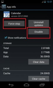 Disable Pre-Installed Apps