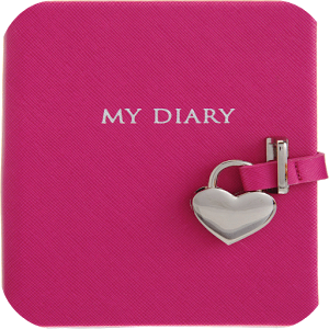 Pink Diary with Lock