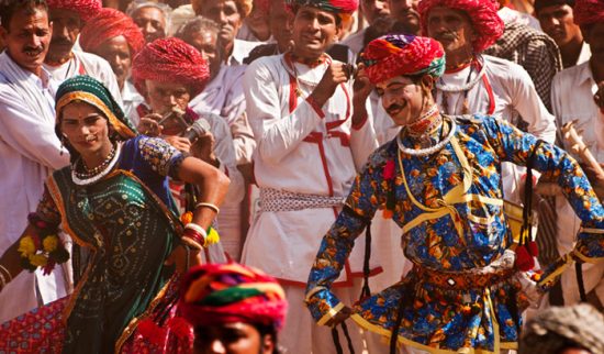 Rajasthani Folk Dancers 