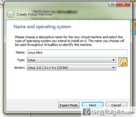 install linux virtual machine