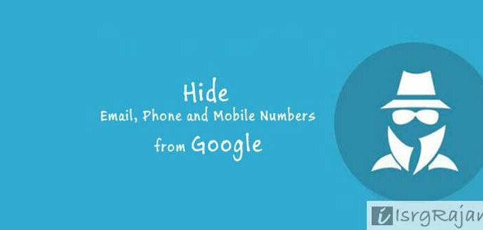 Google Search hide number