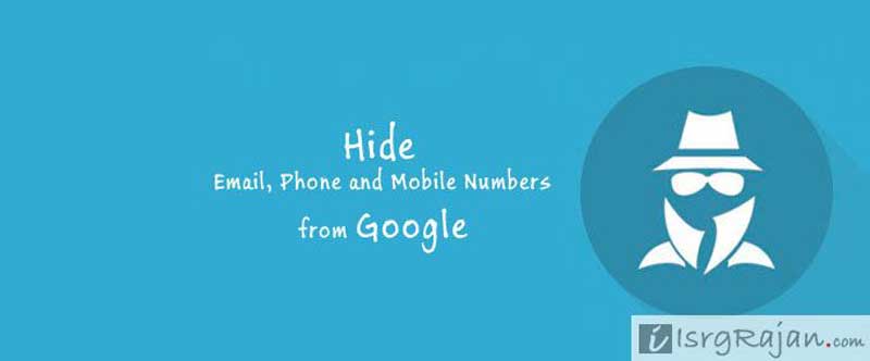 Google Search hide number