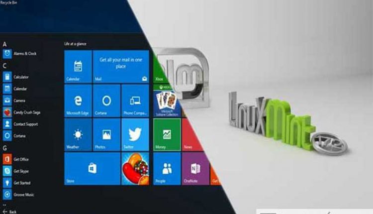 how to install linux mint with windows 7