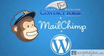 How to Integrate FS Contact Form with MailChimp in WordPress?
