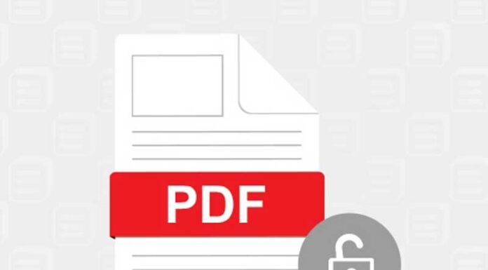 Pdf file icon, logo