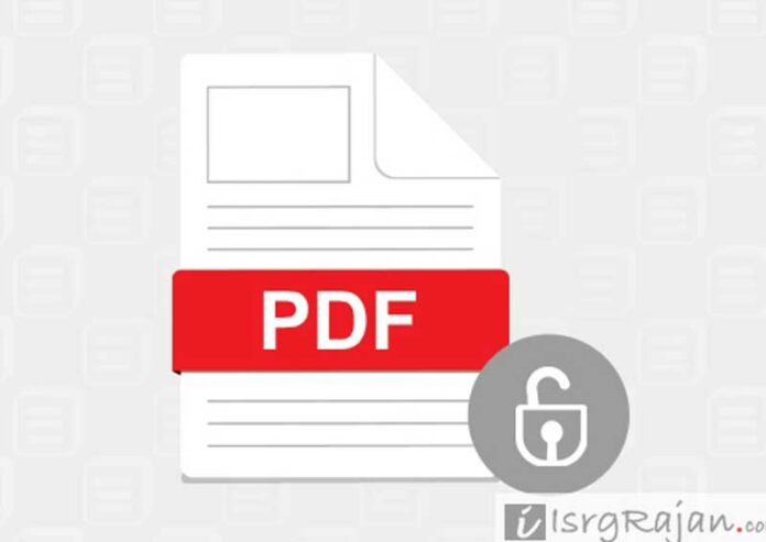 Pdf file icon, logo