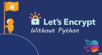How to Generate Lets Encrypt SSL without Python?