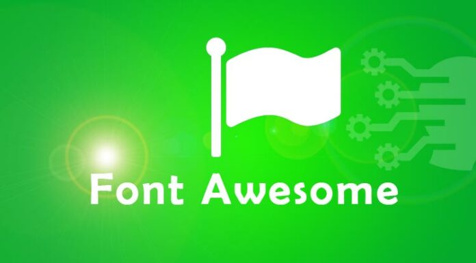 Font awesome icons