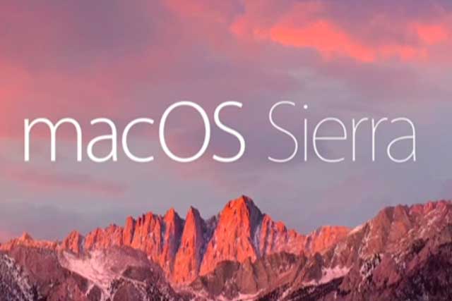 High Sierra macOS