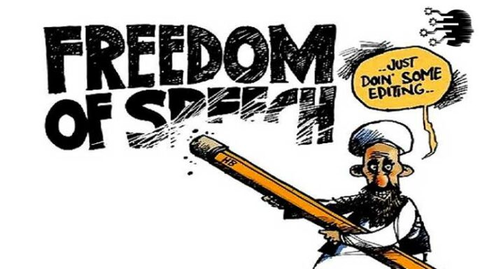 Freedom of speech and expression poster