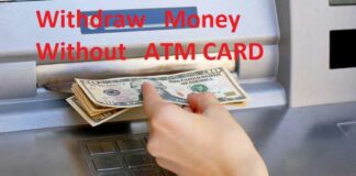 Cash Withdrawal without ATM Card in India