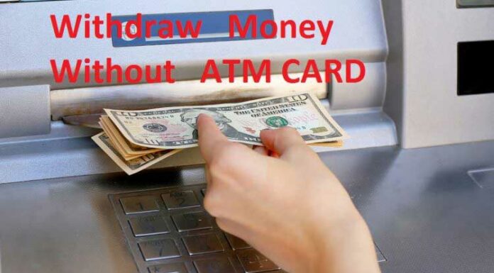 Cash Withdrawal without ATM Card in India