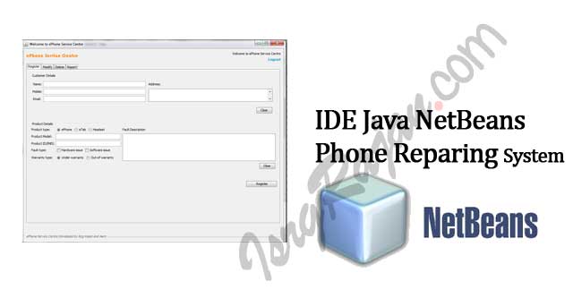 Java Mobile Phone Repairing Service Center Project