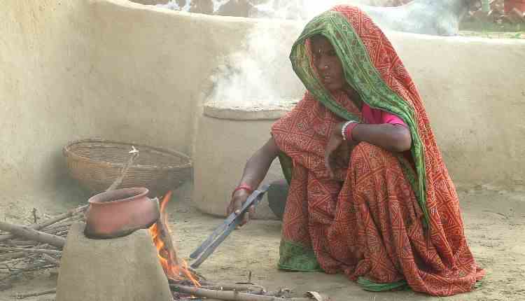 Indian Village Women Cooking