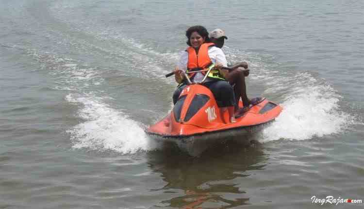 Jet skiing in India