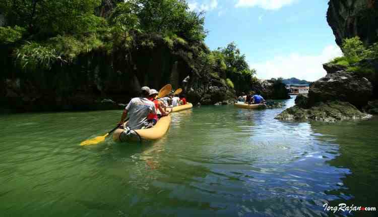 Kayaking in India