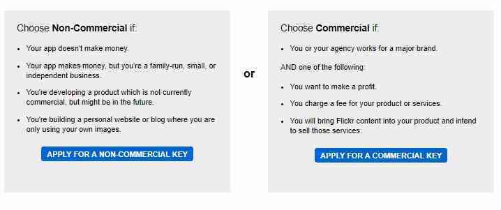 Types of Flickr Plans