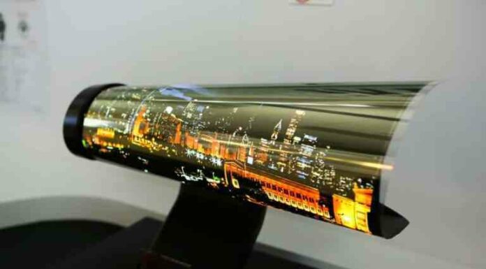 LG Rollable TV