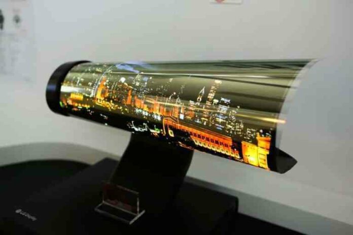 LG Rollable TV