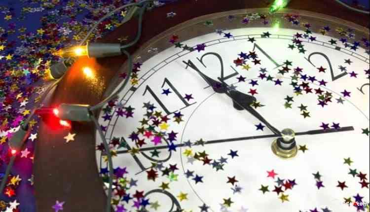 new year clock