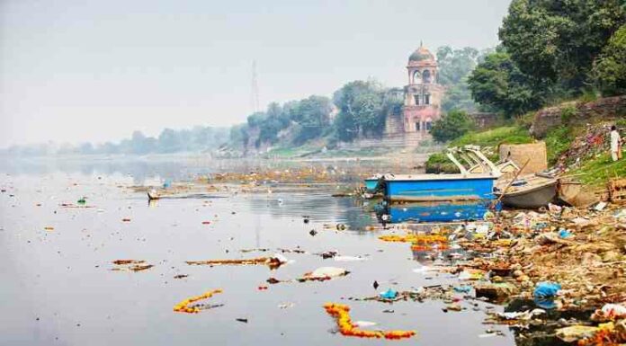 water pollution in india