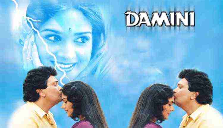 Meenakshi Seshadri as Damini in Damini