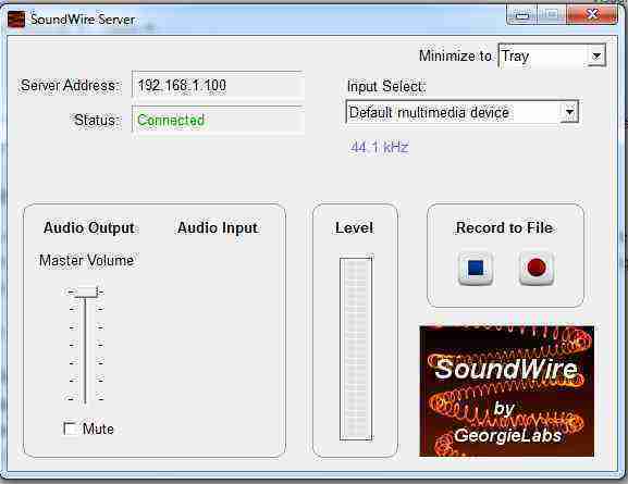 SoundWire server