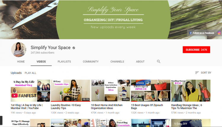 YouTube Channel for Organization: Simplify Your Space