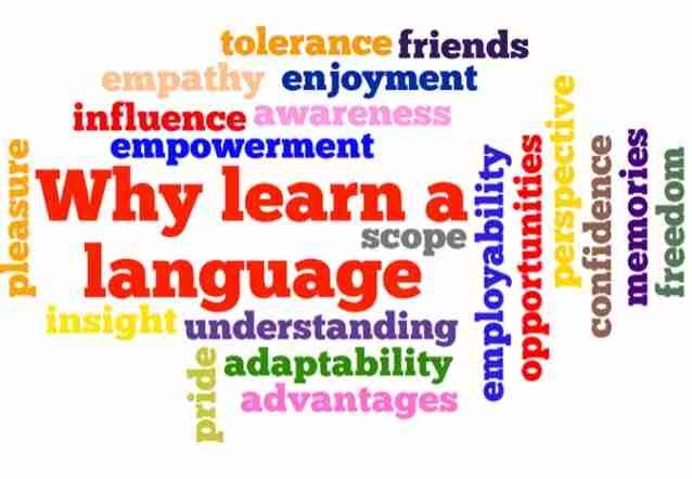 word cloud, learn new language