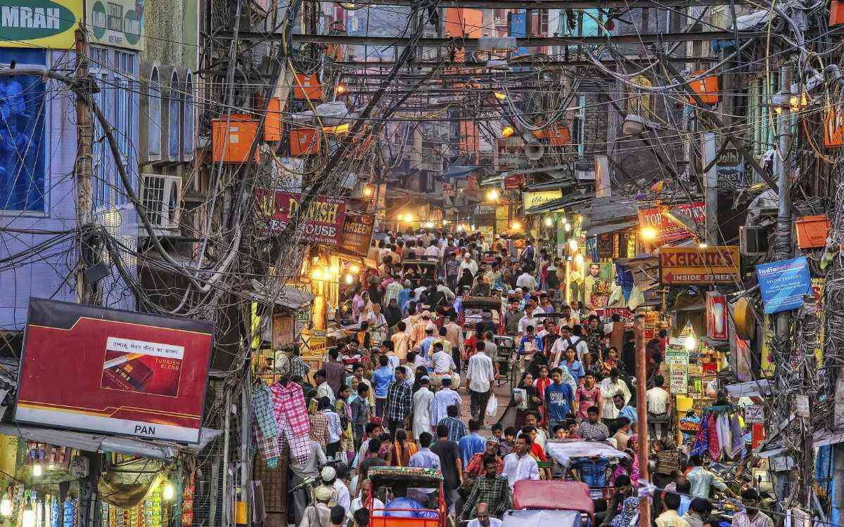 New Delhi shopping markets