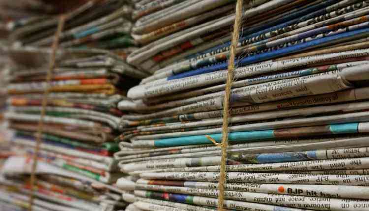 newspaper bundle