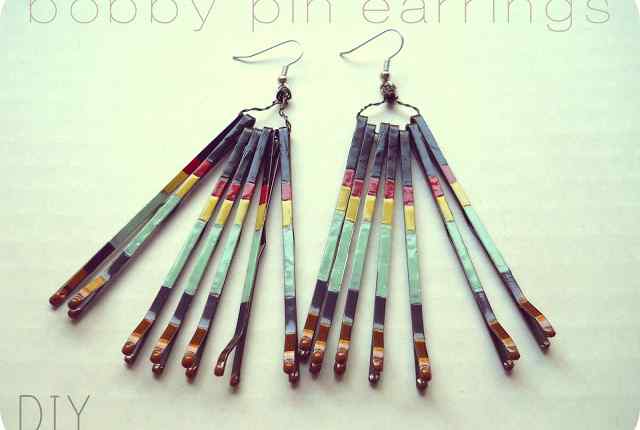 Bobby Pin Earrings