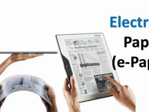 E- Paper technology