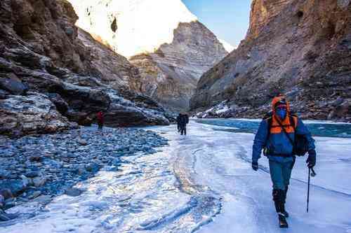 ice skating, Chadar Trek