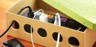 handmade charging station