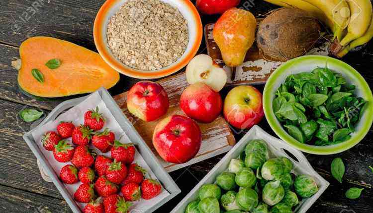 fibre rich fruits, food