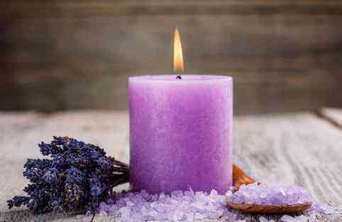 candle, purple candle