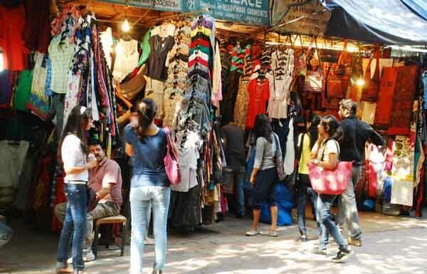 Delhi janpath local market