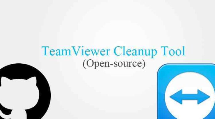 teamviewer clean up tool