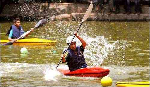 Water and paragliding sports in Giridih