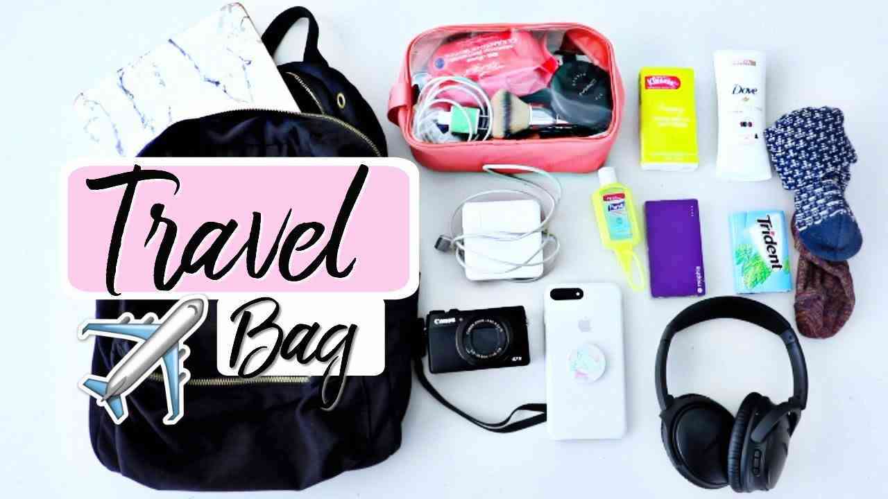travel essentials for man and woman