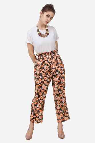 Floral Printed Pants