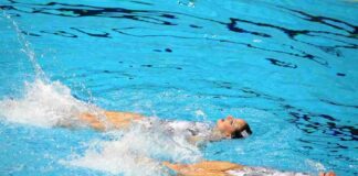 Girls Swimming, Pool