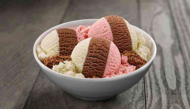 Ice cream, ice cream bowl