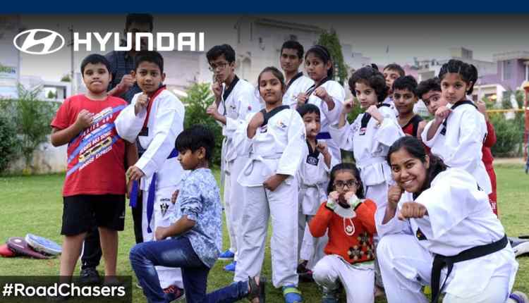 Richa Gaur at her academy during HYUNDAI Roadchasers