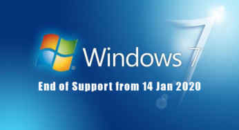 Microsoft to End Support to Windows 7, what you should do?