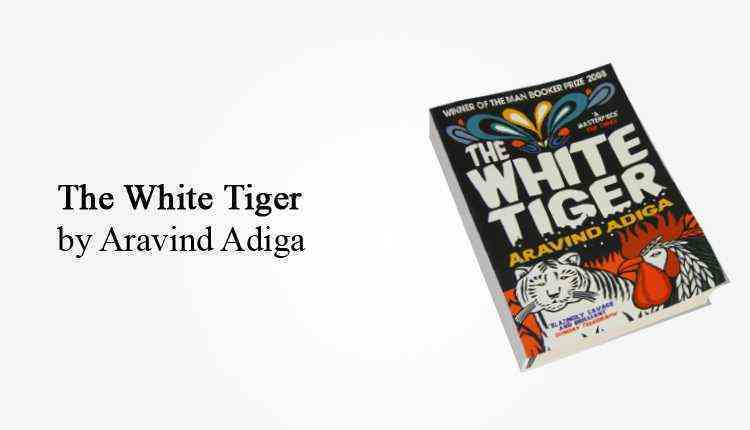 the White Tiger book, book, cover