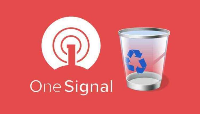 Onesignal Trash Can