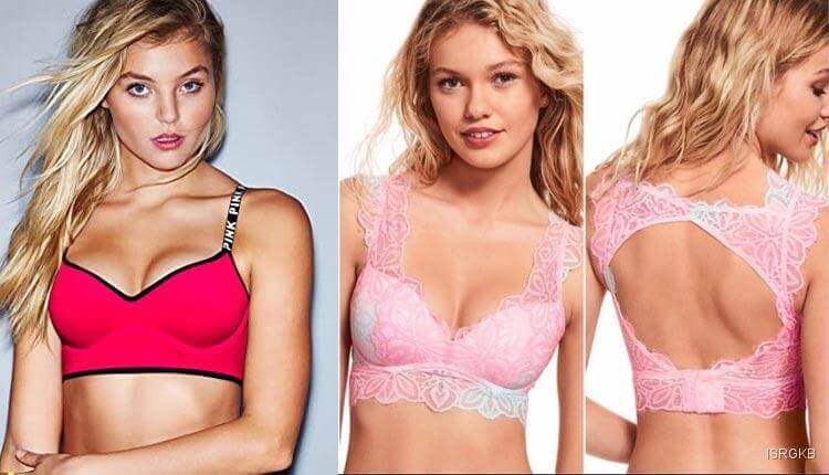 Victoria's Secret PINK Medallion Lace Push Up Bralette 