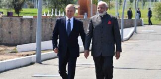 Modi, Superpower, Putin, Hand, Walk, Economic (1)